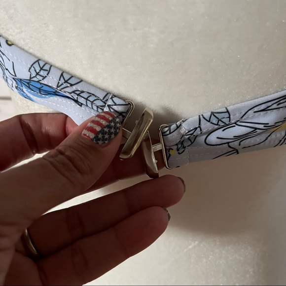 floral ruffle halter bikini top - Picture 7 of 9